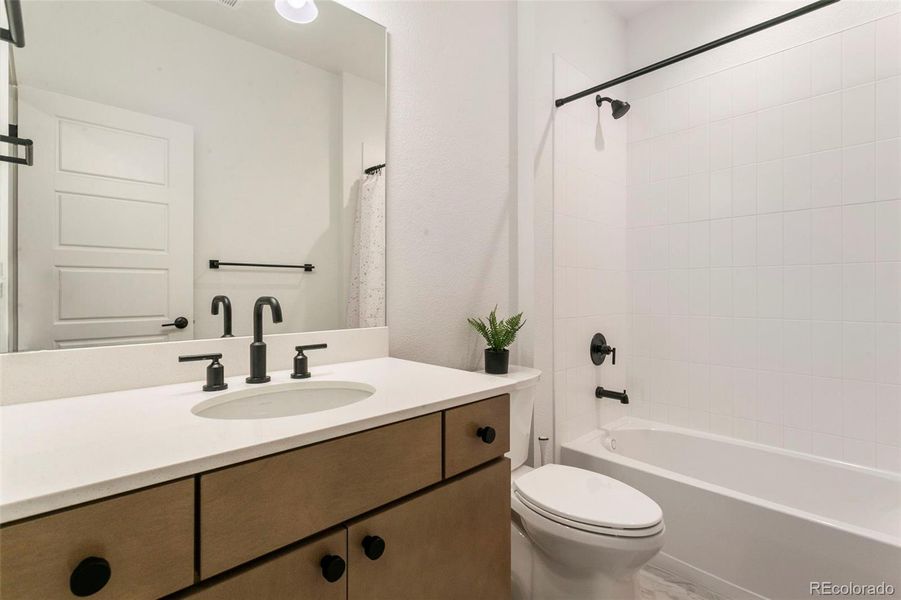 Furnished interior view inside a new home in , Colorado Springs (Image 5).