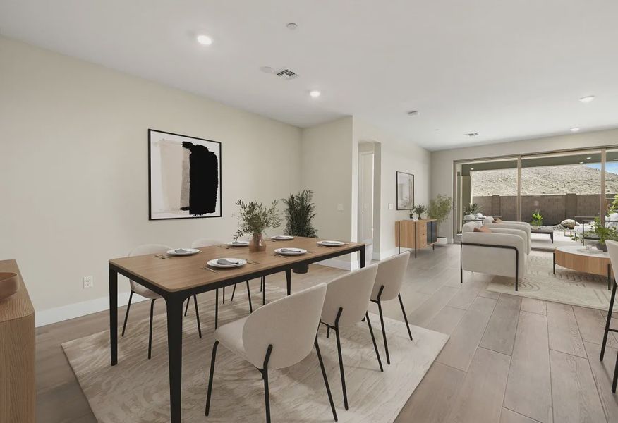 Virtually Staged Trilogy Ridgecrest Flourish HS 150 Dine - 6 of 22