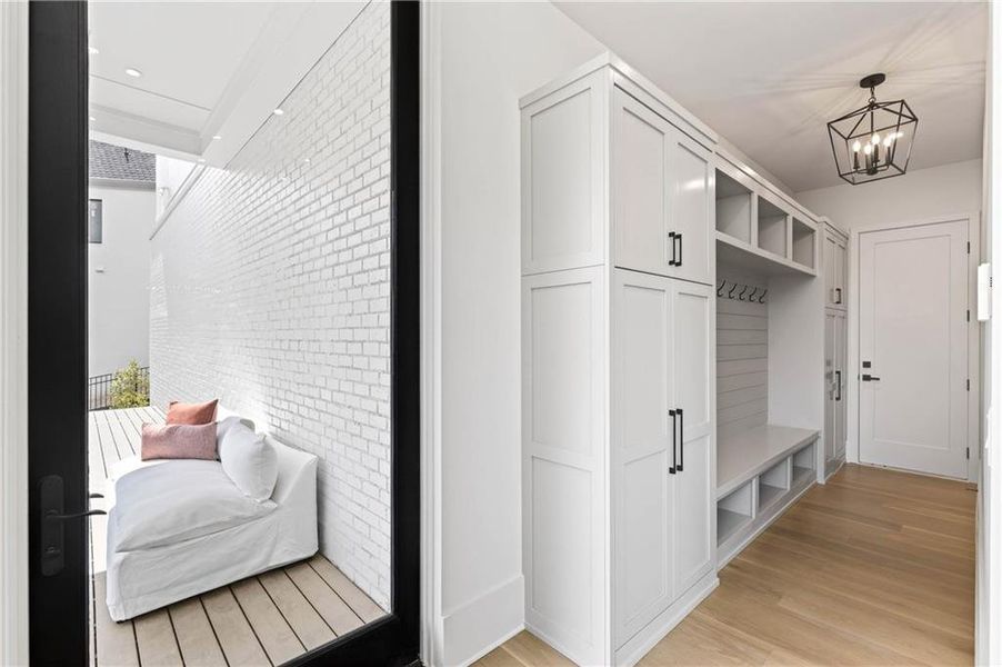 Furnished interior view inside a new home in , Marietta (Image 5).