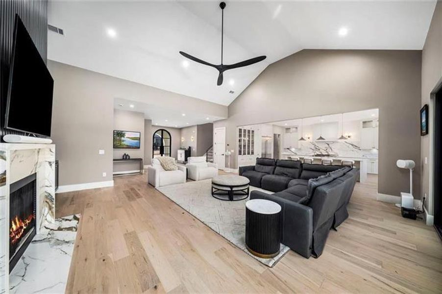 Furnished interior view inside a new home in , Alpharetta (Image 56). Furnished interior view inside a new home in , Alpharetta (Image 56).