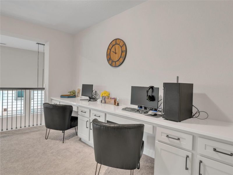 Built in Study Nook Built in Study Nook