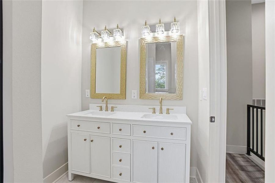 Furnished interior view inside a new home in , Clarkesville (Image 12).