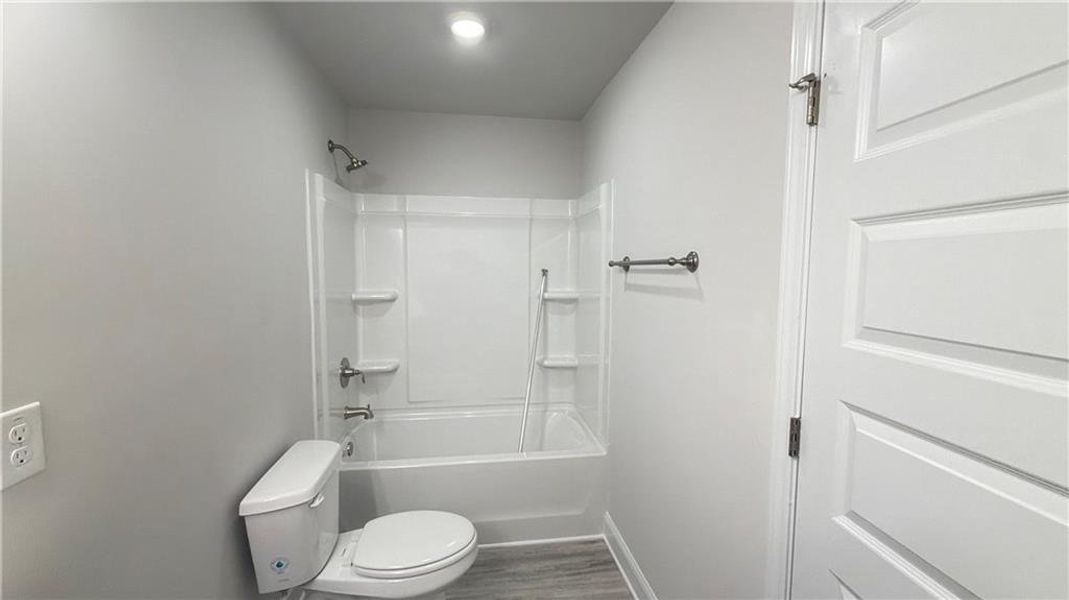 Furnished interior view inside a new home in Habersham Meadows, Demorest (Image 11).