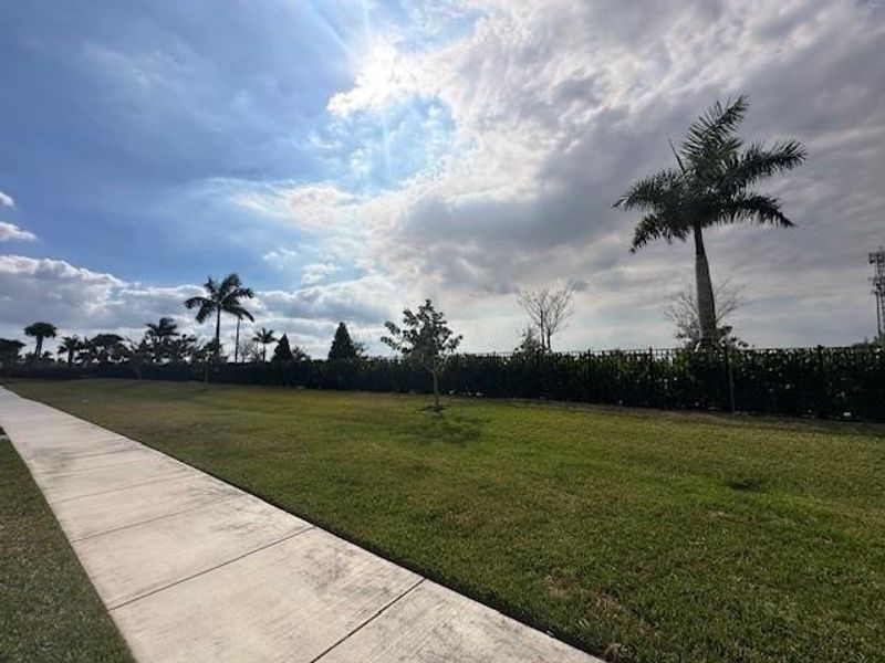 Large Patio Perfect to Watch Sunsets