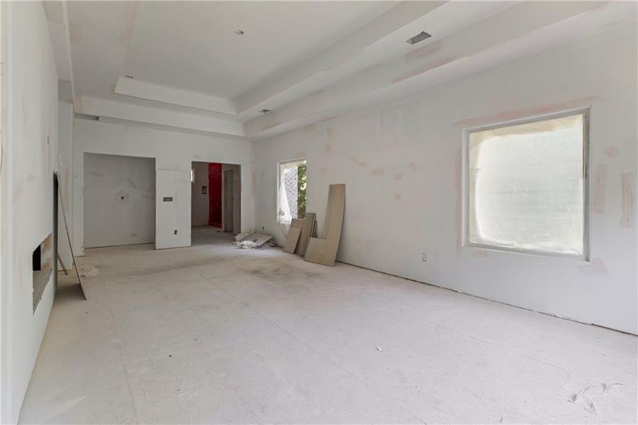 In-progress construction of a new home in , Fairburn, GA (Image 61).