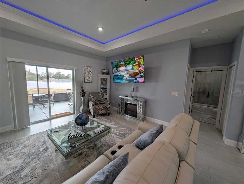 Furnished interior view inside a new home in , Poinciana (Image 56).