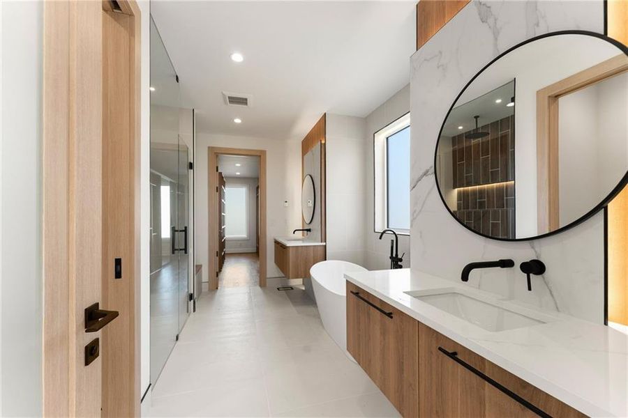 Furnished interior view inside a new home in , Cumming (Image 21).