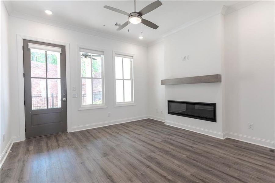 Spacious, unfurnished interior of a new home in , Peachtree Corners (Image 22).