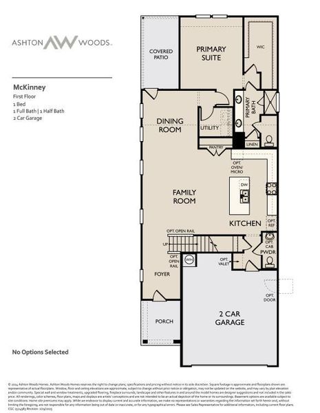 2D floor plan layout of this home in Cannon Ranch 40s, Dripping Springs, TX (Image 4).
