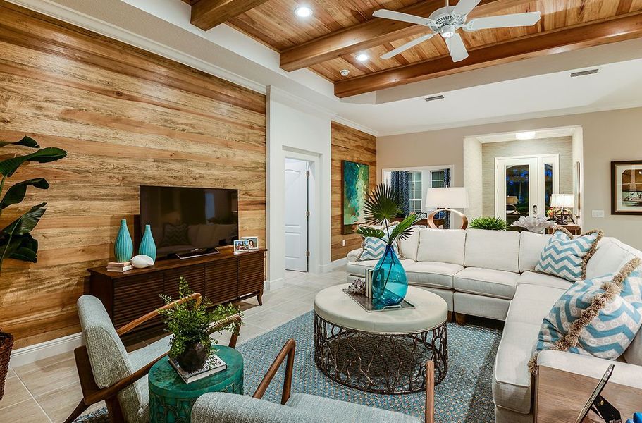 Image 50 representing the Kiawah 2 by Neal Communities in Boca Royale Golf & Country Club at Wellen Park, Englewood, FL.