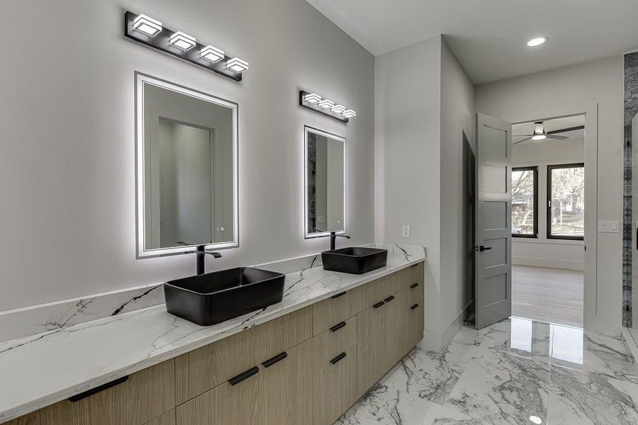 Furnished interior view inside a new home in , Buford (Image 16).