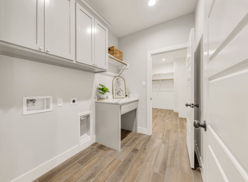 Representative furnished interior of a home built from the The Maggie by Reece Homes in Traditions, Bryan (Image 44).