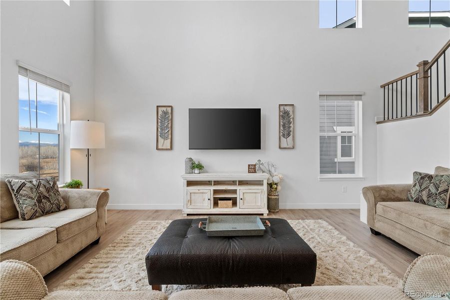 Furnished interior view inside a new home in , Erie (Image 23). Furnished interior view inside a new home in , Erie (Image 23).