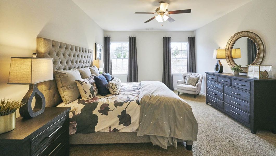 Representative furnished interior of a home built from the Winston by D.R. Horton in Middleton, Greensboro (Image 14). Representative furnished interior of a home built from the Winston by D.R. Horton in Middleton, Greensboro (Image 14).