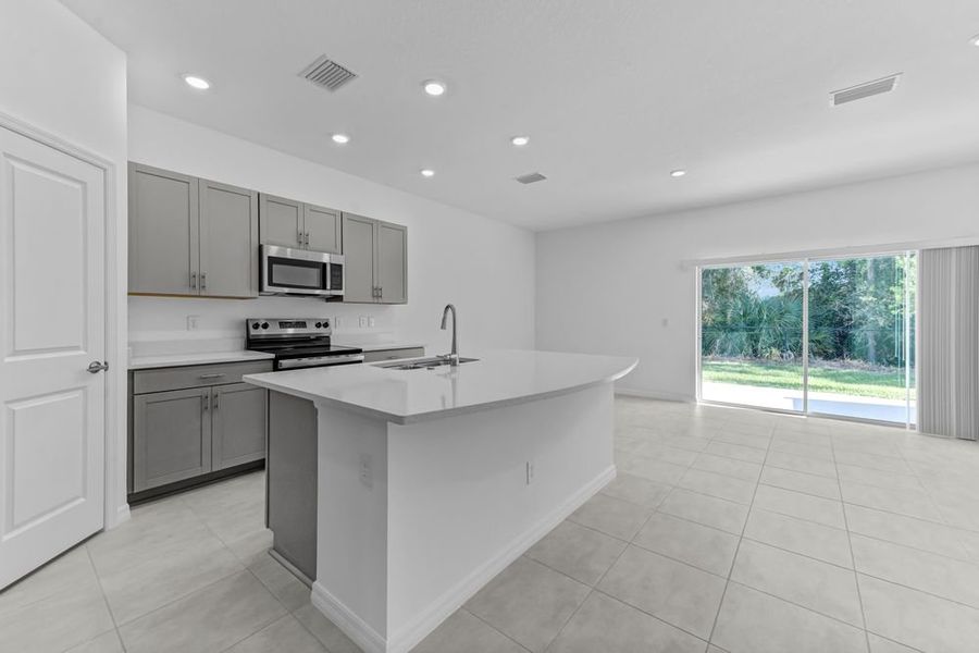 Furnished interior view inside a new home in Vinterra Townhomes, Nokomis (Image 7).