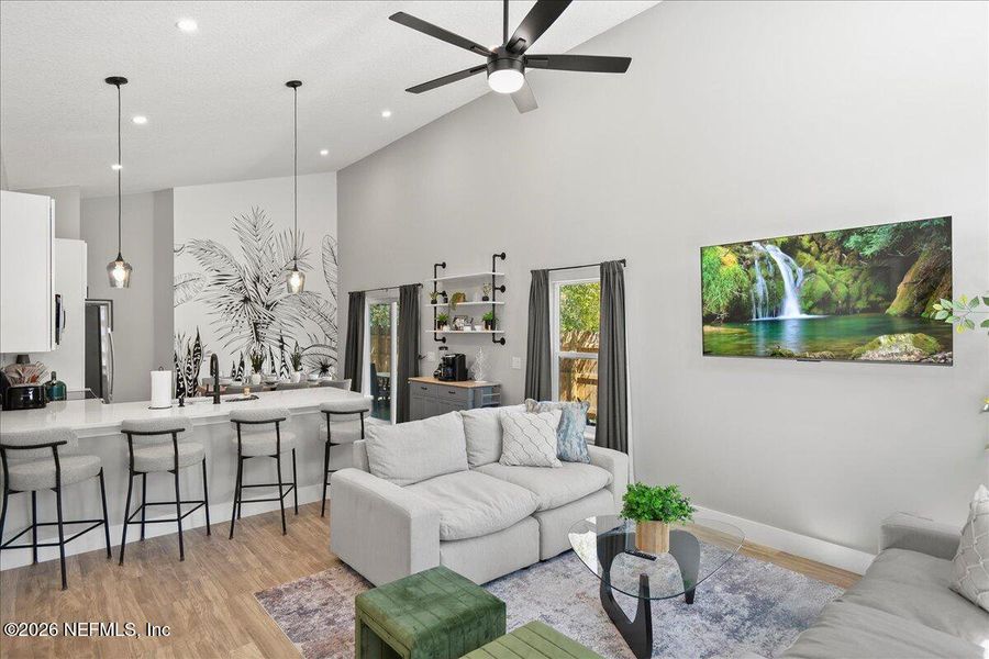 Furnished interior view inside a new home in , St. Augustine (Image 11).