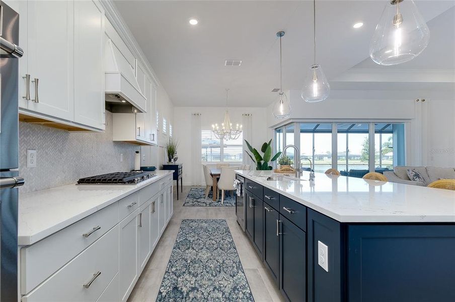 Furnished interior view inside a new home in , Englewood (Image 55).