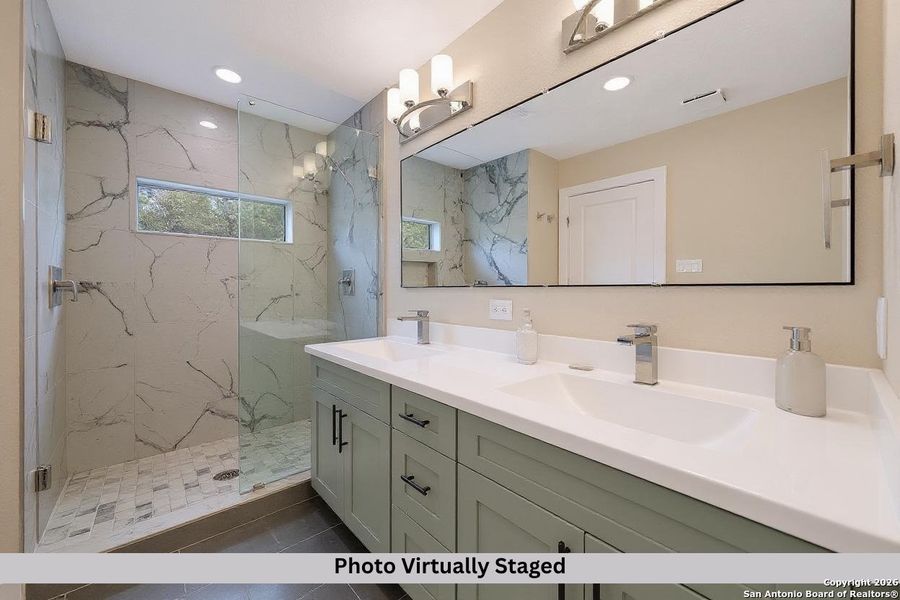 Furnished interior view inside a new home in , San Antonio (Image 12).