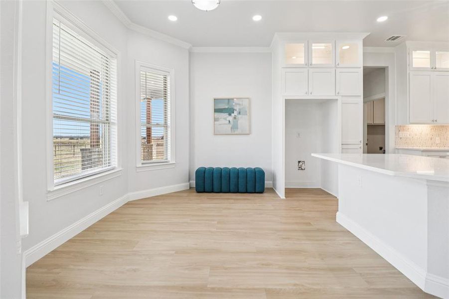 Furnished interior view inside a new home in , Leonard (Image 13). Furnished interior view inside a new home in , Leonard (Image 13).