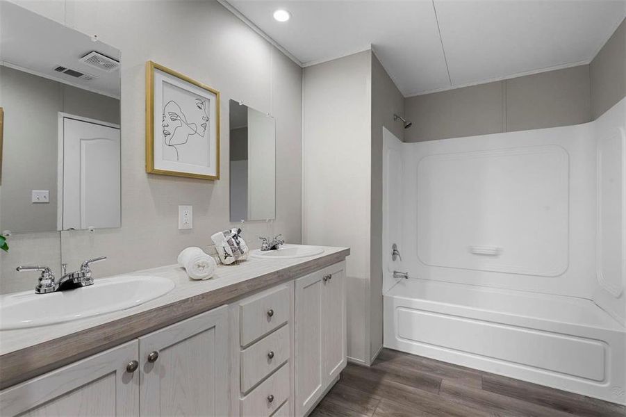 Furnished interior view inside a new home in , Granbury (Image 7).