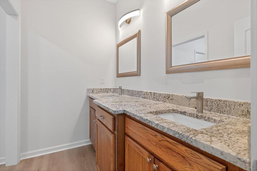 Furnished interior view inside a new home in , Oxford (Image 43).