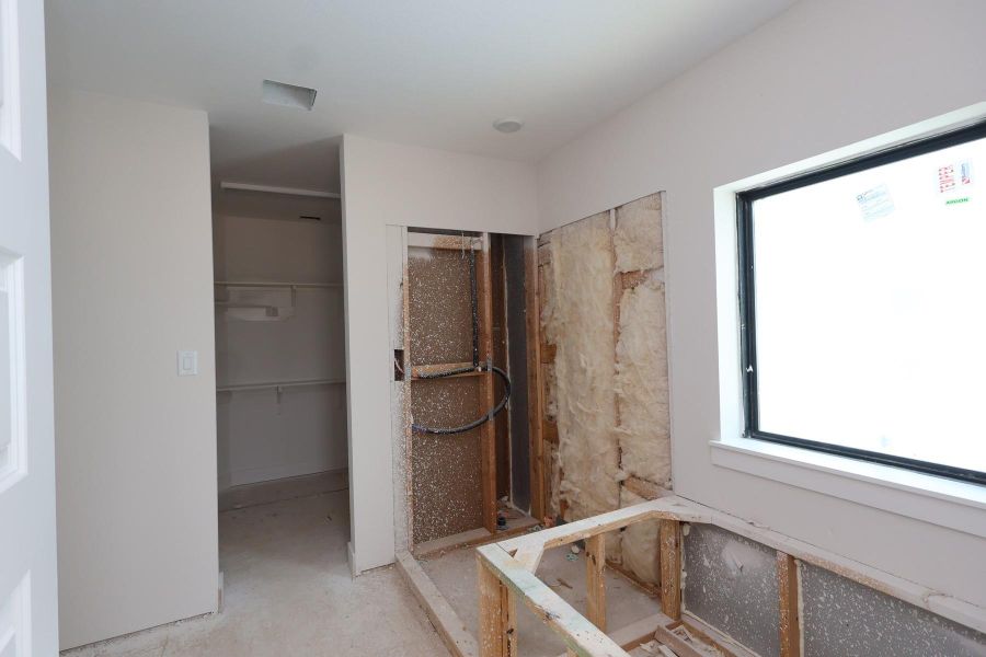 In-progress construction of a new home in Jubilee - Cottages Row Collection, Hockley, TX (Image 10).