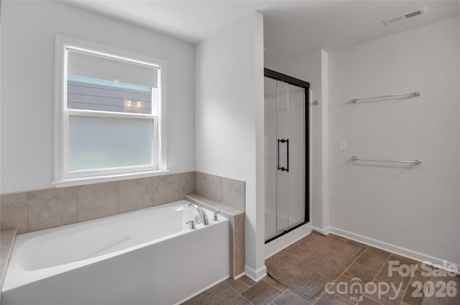 Furnished interior view inside a new home in , Charlotte (Image 8).