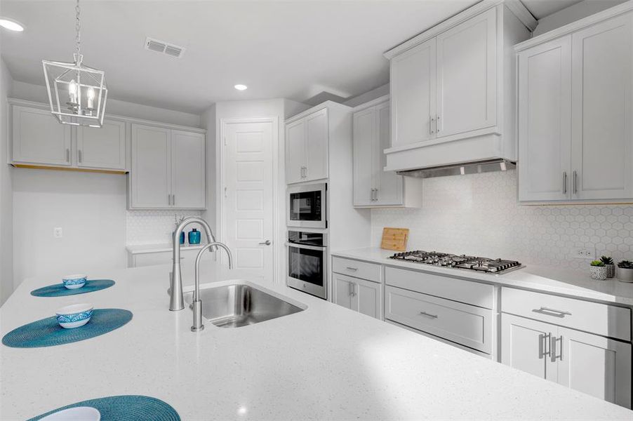 Furnished interior view inside a new home in Aster Park, McKinney (Image 9).