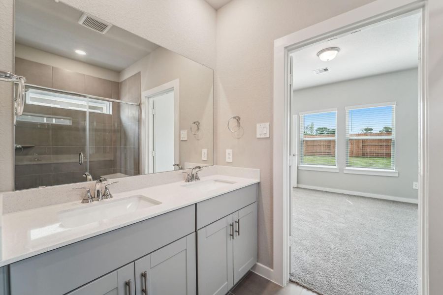 Photo is not of the actual home but is an inspirational photo of builder’s model home and may depict options, furnishings, and/or decorator features that are not included.