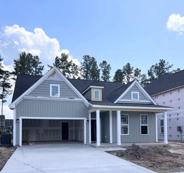 Front exterior of a new home in Lochton, Summerville, SC, highlighting curb appeal (Image 2). Front exterior of a new home in Lochton, Summerville, SC, highlighting curb appeal (Image 2).