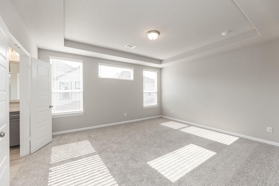 Spacious, unfurnished interior of a new home in Dunvale Village - Patio Home Collection, Houston (Image 29). Spacious, unfurnished interior of a new home in Dunvale Village - Patio Home Collection, Houston (Image 29).