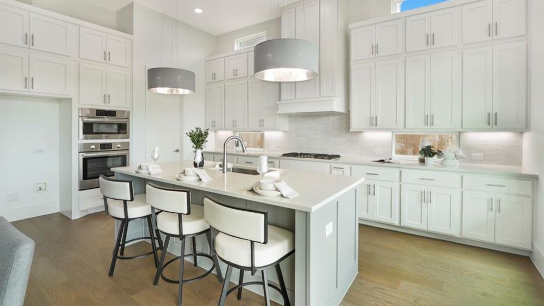Furnished interior view inside a new home in Rio Vista at Kelly Ranch, Aledo (Image 7).