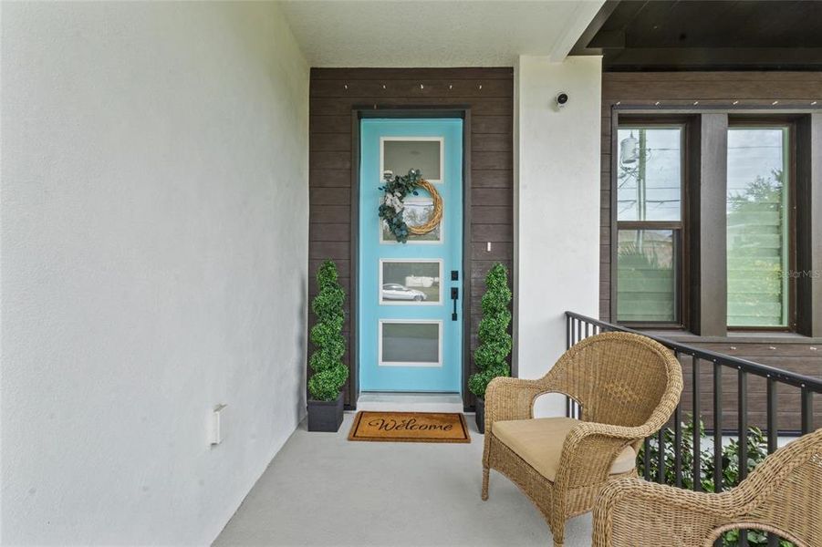 Exterior details and patio area of a home in , Tampa (Image 27). Exterior details and patio area of a home in , Tampa (Image 27).