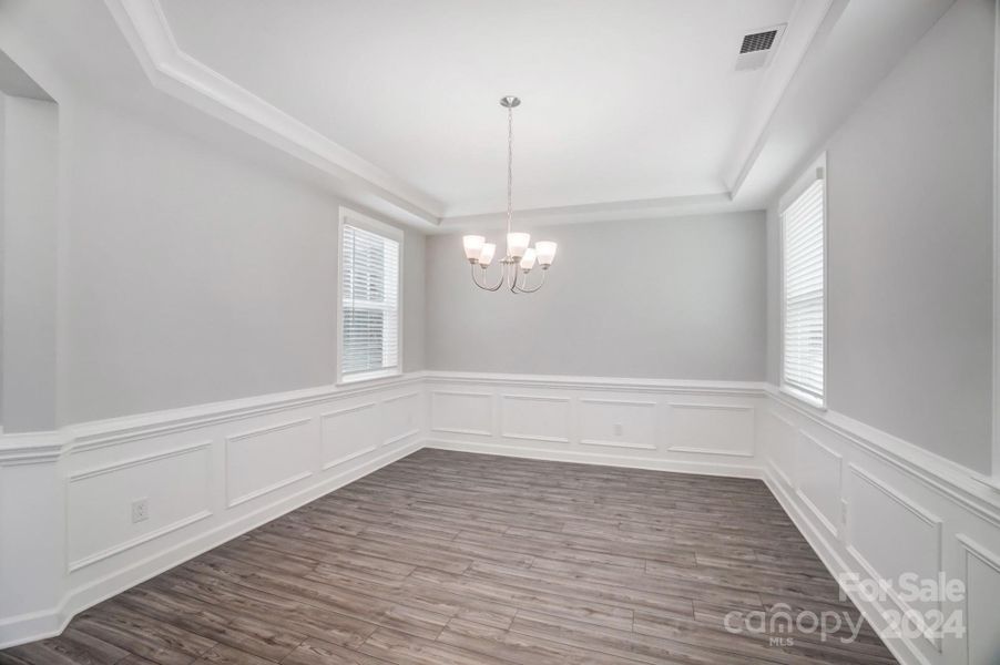 Dining Room with Millwork