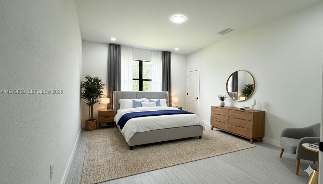 Furnished interior view inside a new home in , Lehigh Acres (Image 10).