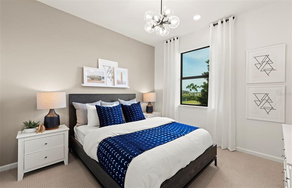 Furnished interior view inside a new home in SeaFlower, Bradenton (Image 11). Furnished interior view inside a new home in SeaFlower, Bradenton (Image 11).