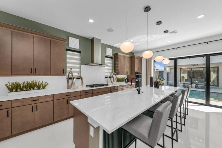 Representative furnished interior of a home built from the Silver Palm – Phase 2 by Medallion Home in Aqua, Bradenton (Image 36).