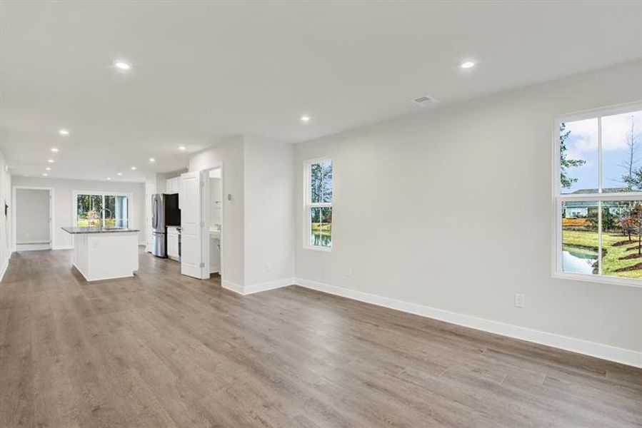 Spacious, unfurnished interior of a new home in Cobblestone at East Argent, Hardeeville (Image 12).