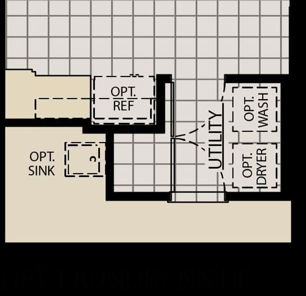 2D floor plan layout for the Sweetwater by William Ryan Homes in Myers Estates, Seffner, FL (Image 32).