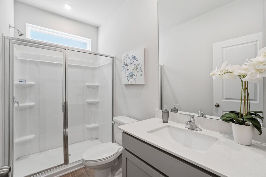 Furnished interior view inside a new home in Waxhaw Landing, Monroe (Image 15). Furnished interior view inside a new home in Waxhaw Landing, Monroe (Image 15).