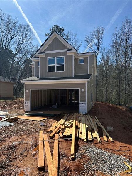 In-progress construction of a new home in , Alto, GA (Image 5).