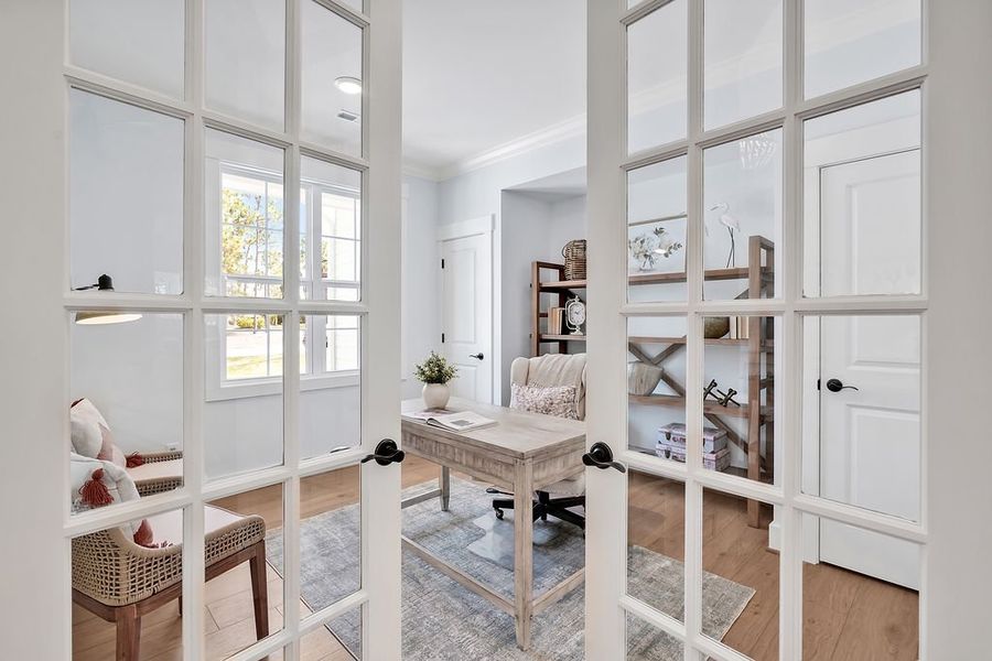 Furnished interior view inside a new home in St. James, Southport (Image 17).