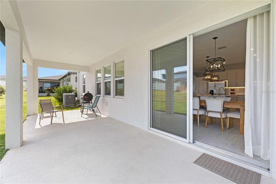 Exterior details and patio area of a home in , Minneola (Image 30).