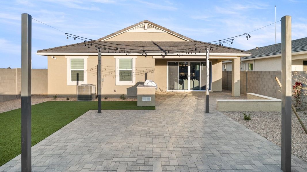 Exterior details and patio area of a home in Zanjero Pass, Waddell (Image 25). Exterior details and patio area of a home in Zanjero Pass, Waddell (Image 25).