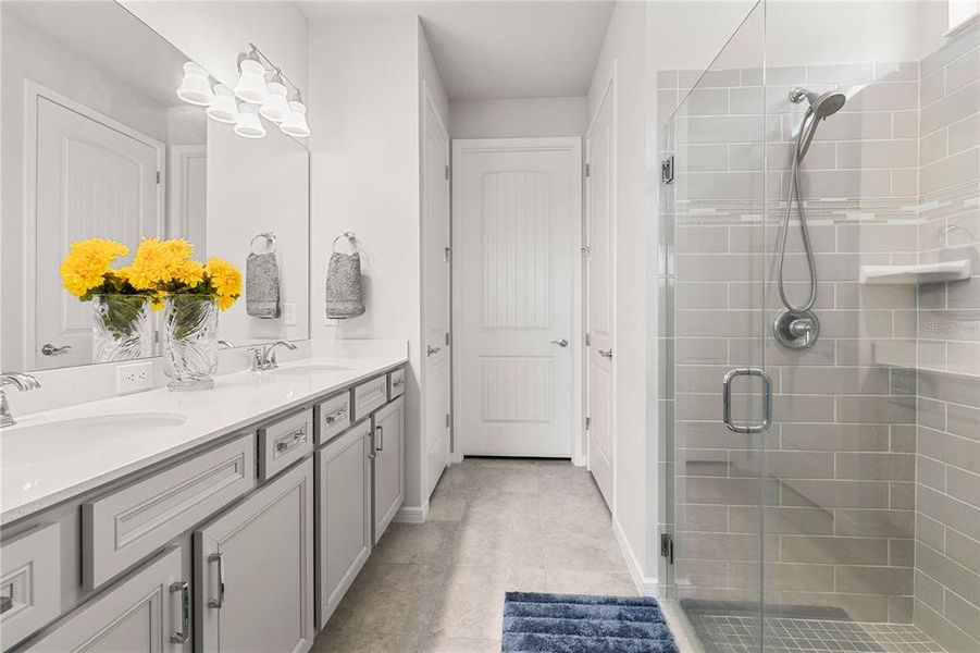 Furnished interior view inside a new home in , St. Cloud (Image 7).