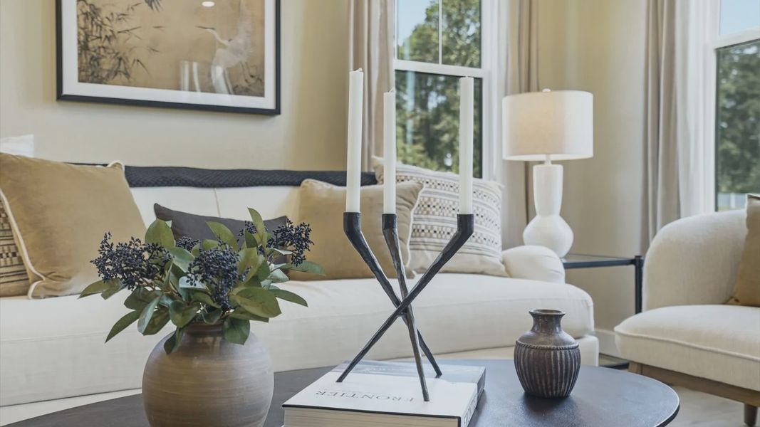 Furnished interior view inside a new home in Traynham Place, Greenville (Image 12).