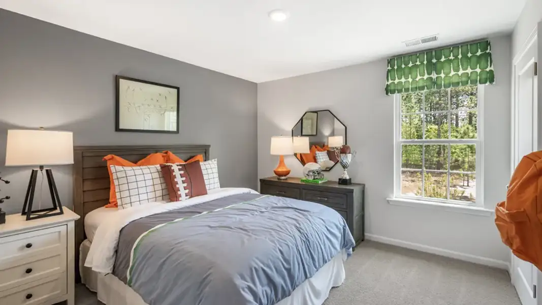 Furnished interior view inside a new home in Olive Branch, Wilson's Mills (Image 29).