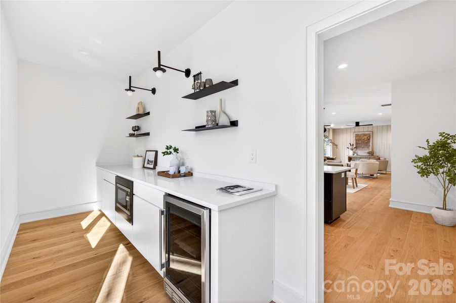 Furnished interior view inside a new home in , Charlotte (Image 27).