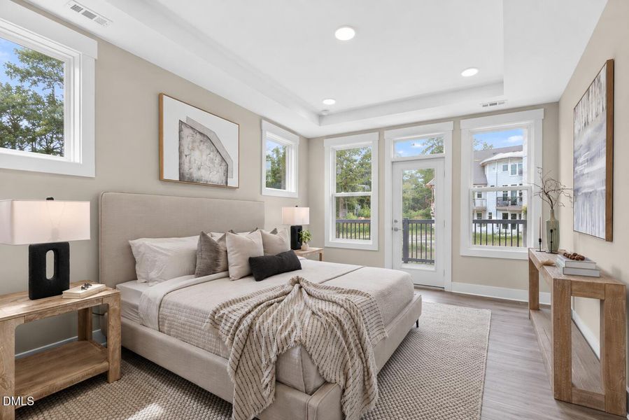 Primary Bedroom (Model Home) Primary Bedroom (Model Home)