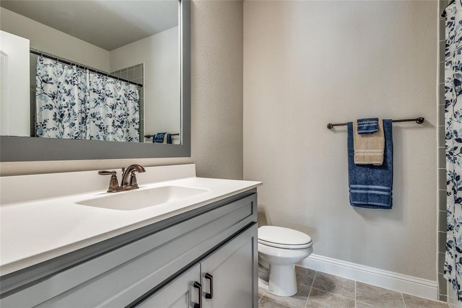Furnished interior view inside a new home in , Flower Mound (Image 21).
